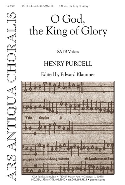 H. Purcell: O God, the King of Glory, Gch;Klav (Chpa)
