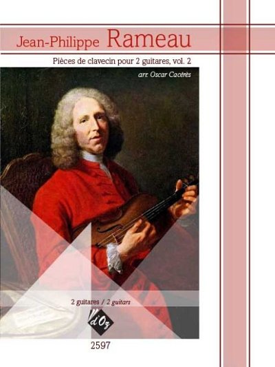 J.-P. Rameau: Pièces de clavecin pour 2 guitare, 2Git (Sppa)