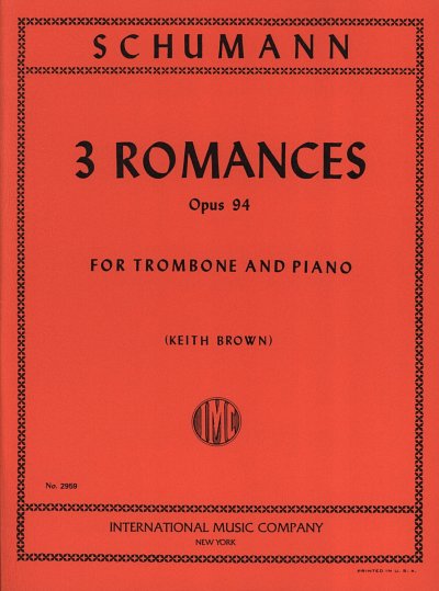 R. Schumann: Three Romances Op.94 (Bu)