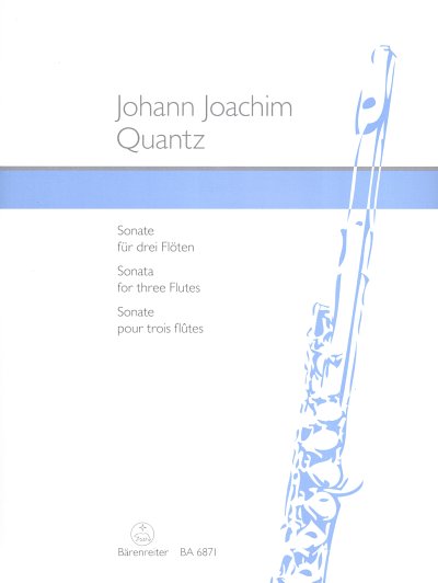 J.J. Quantz: Sonate für drei Flöten, 3Fl (Sppa)