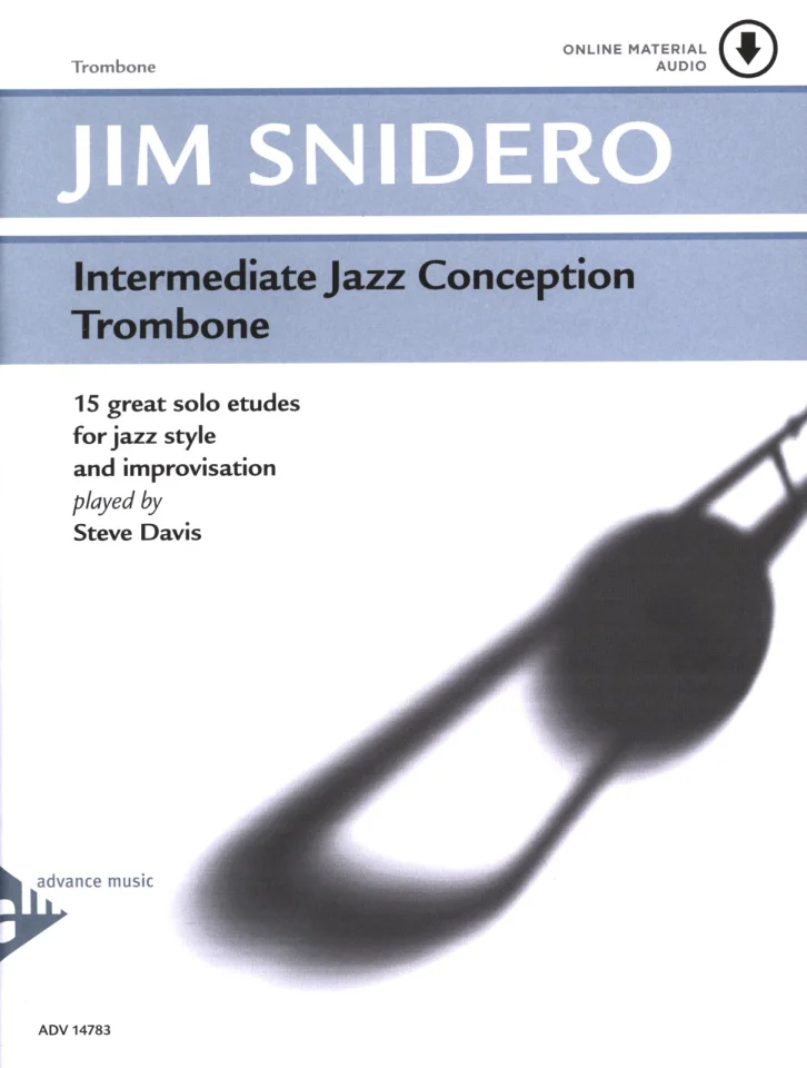 J. Snidero: Intermediate Jazz Conception - Trombon, Pos (CD) (0)