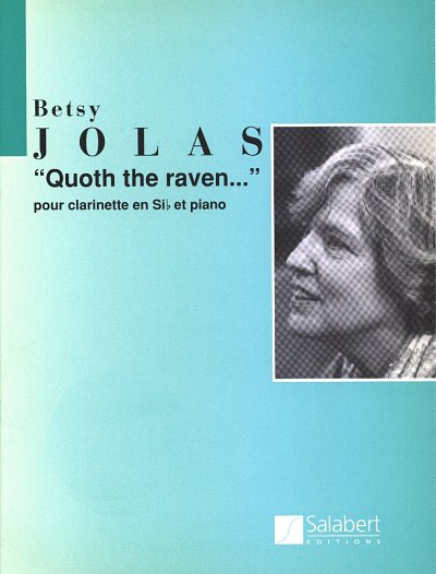 B. Jolas: Quoth The Raven Clarinette-Piano  (Part.)