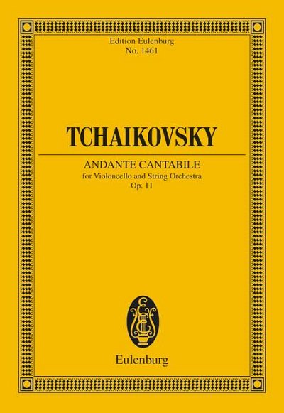 DL: P.I. Tschaikowsky: Andante cantabile, VcStro (Stp)