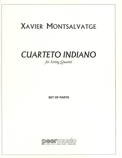 X. Montsalvatge: Cuarteto Indiano