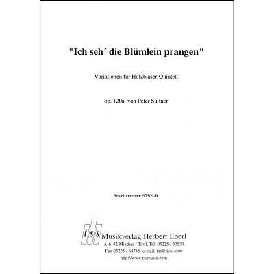 P. Suitner: Ich seh' die Blümlein prangen op. 12, FlObKlHrFg