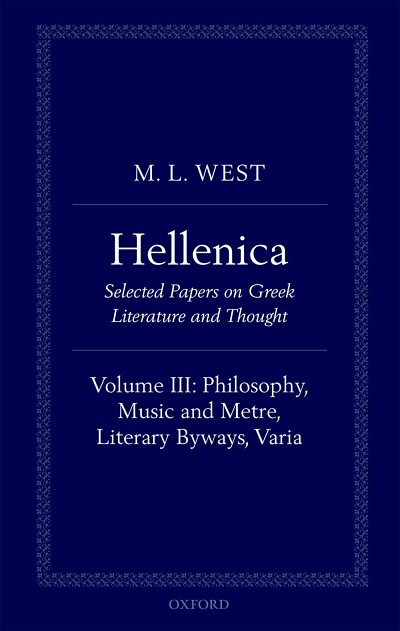 Hellenica Volume III (Bu)