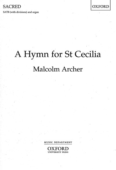 AQ: M. Archer: A Hymn for St Cecilia, Gch (Chpa) (B-Ware)