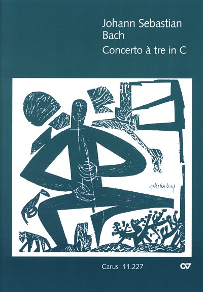 J.S. Bach: Concerto a tre in C BWV 1032 / Partitur / Einzels