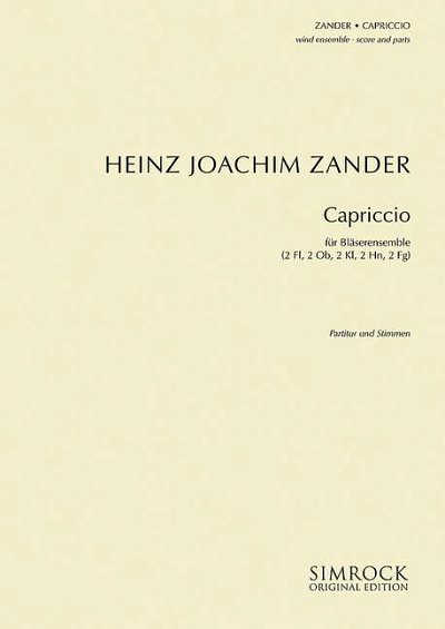 Z.H. Joachim: Capriccio  (Pa+St)