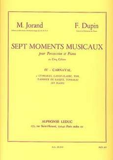 F. Dupin: 7 Moments musicaux 4 - Carnaval (Part.)
