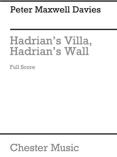 Hadrian's VIlla, Hadrian's Wall