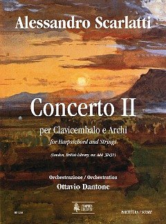 A. Scarlatti: Concerto II (London, British Library,  (Part.)
