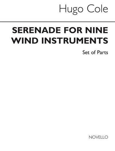 H. Cole: Serenade For Nine Wind Instruments, Blas (Bu)