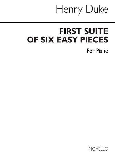 First Suite Of Six Easy Pieces for Piano, Klav
