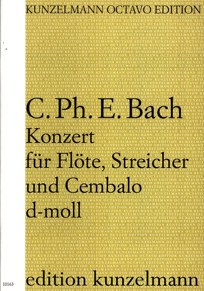C.P.E. Bach: Konzert fuer Floete, Streicher und Cembal (Part
