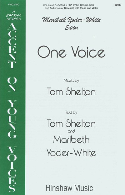 T. Shelton: One Voice, FchKlav (Chpa)