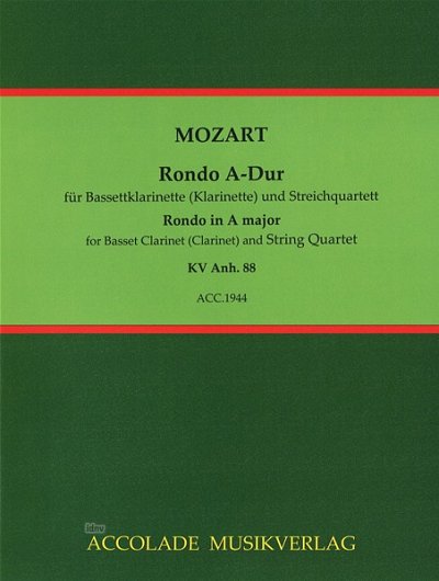 W.A. Mozart: Rondo A-Dur KV Anh. 88