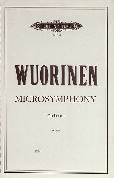 C. Wuorinen et al.: Microsymphony (1991/1992)