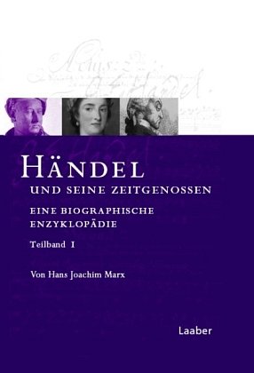 H.J. Marx: Haendel und seine Zeitgenossen