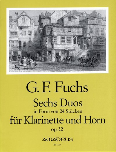 Fuchs Georg Friedrich: 6 Duos In Form Von 24 Stuecken Op 32