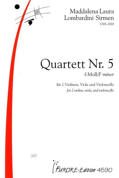 M. Sirmen: Quartett f-Moll Nr.5 (Pa+St)