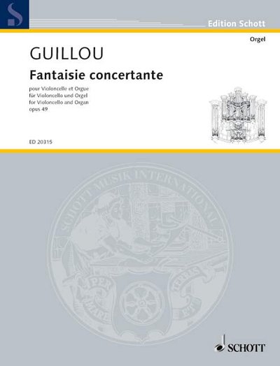 DL: J. Guillou: Fantaisie concertante, VcOrg