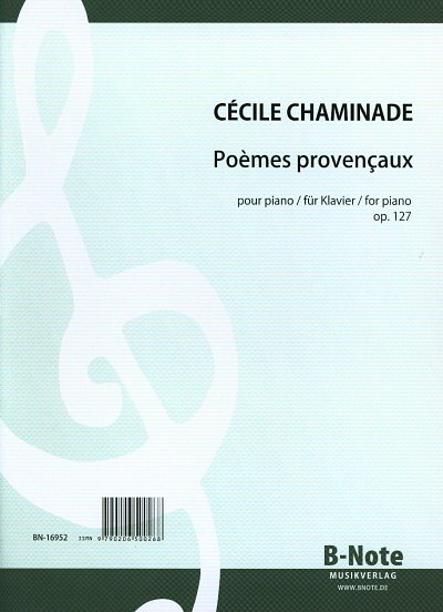 C. Chaminade: Poemes provencaux fuer Klavier op.127, Klav