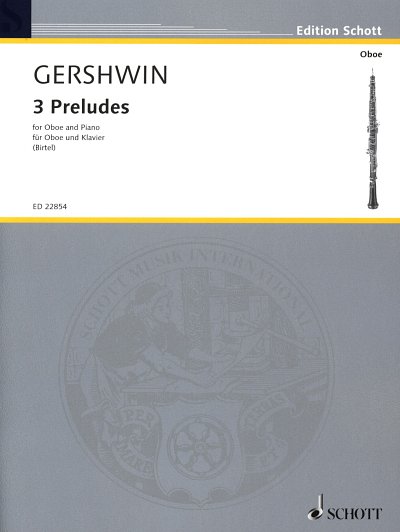 G. Gershwin: 3 Preludes, ObKlav (KlavpaSt)