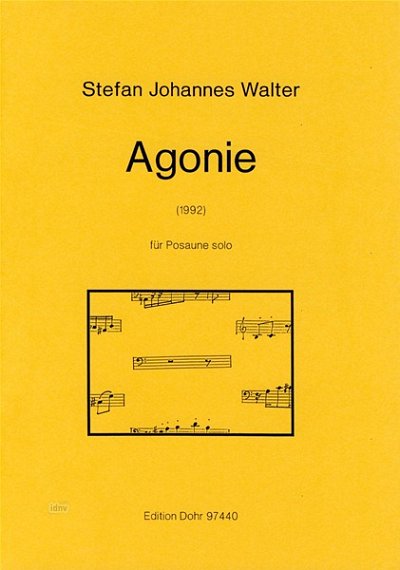 Walter, Stefan Johannes: Agonie
