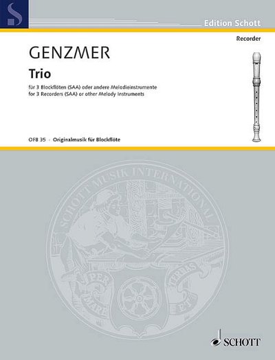 H. Genzmer: Trio