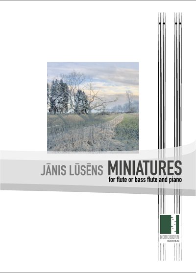 J. Lūsēns: Miniatures for flute (bass flute) and piano