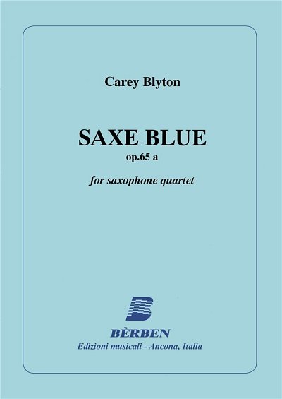 C. Blyton: Saxe Blue - Blyton, 4Sax (Pa+St)