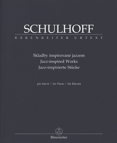 E. Schulhoff: Jazz inspirierte Stücke, Klav