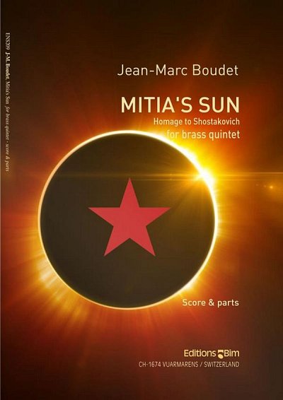 J. Boudet: Mitia's Sun, 5Blech (Pa+St)