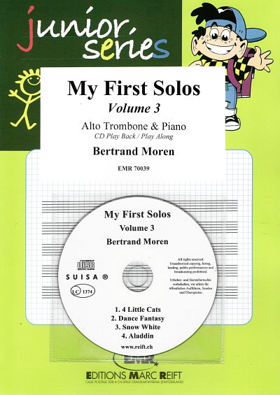 B. Moren: My First Solos Volume 3, AltposKlav (+CD)