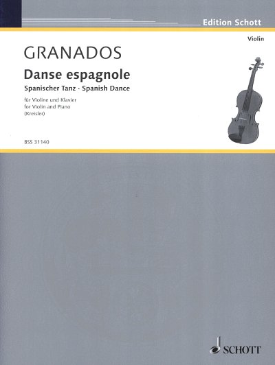 E. Granados: Danse espagnole Nr. 8, VlKlav