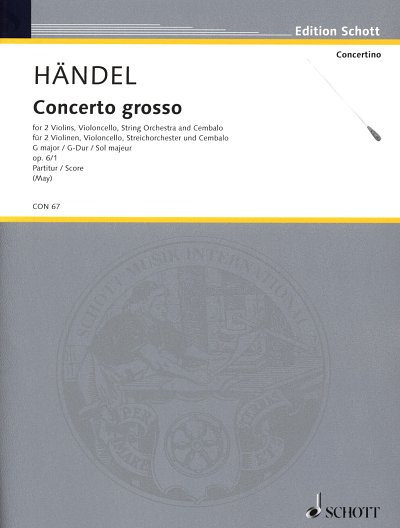 G.F. Haendel: Concerto grosso op. 6 HWV 319 (Part.)