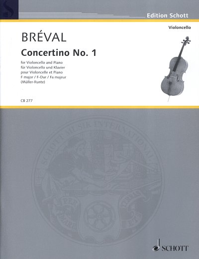 J.-B. Bréval: Concertino No. 1 F-Dur , VcKlav