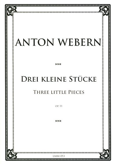 A. Webern: Drei kleine Stücke op. 11, VcKlav (Klavpa)