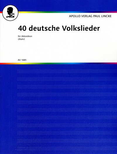 C. Mahr: 40 deutsche Volkslieder, Akk