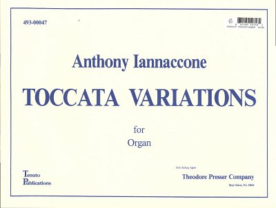 I. Anthony: Toccata Variations, Org