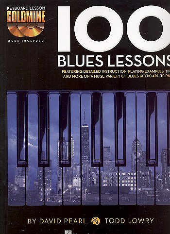 100 Blues Lessons, Klav (+OnlAudio)