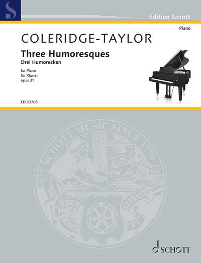 DL: S. Coleridge-Taylor: Drei Humoresken, Klav (EA)