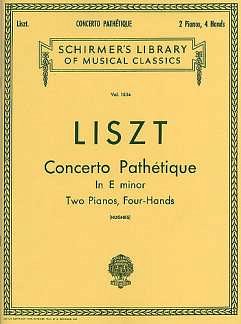 F. Liszt et al.: Concerto Path?tique in E Minor (2-Piano Score)