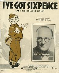 Elton Box, Desmond Cox, Lawrence Hall, Billy Cotton: I've Got Sixpence (As I Go Rolling Home)