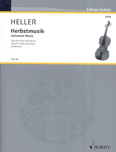 B. Heller: Herbstmusik, VaKlv (KlavpaSt)