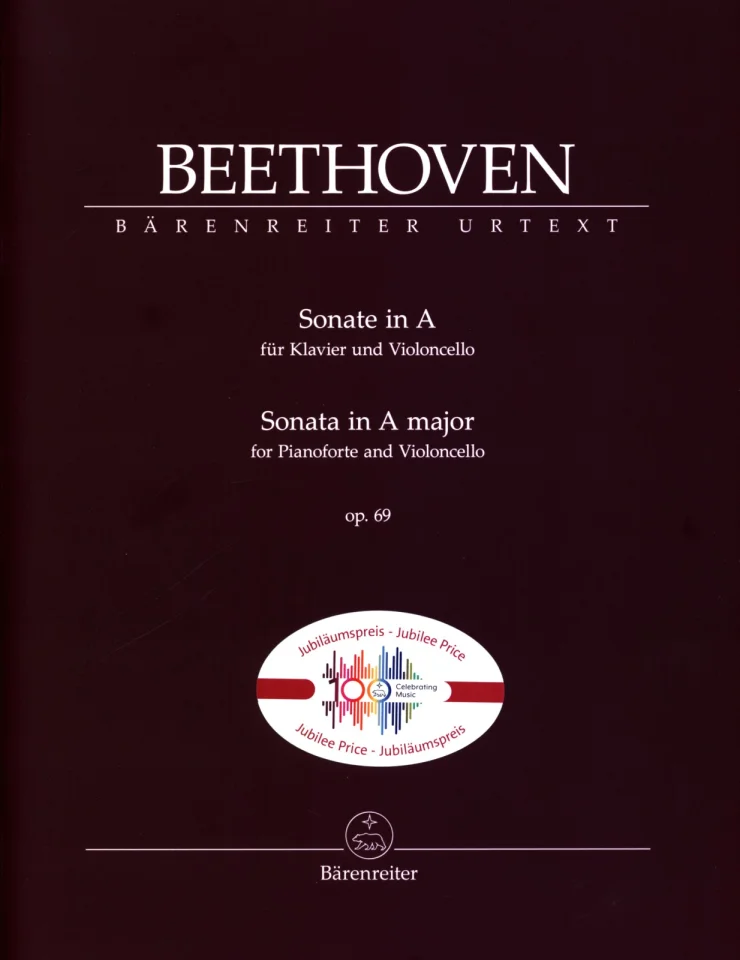 L. v. Beethoven: Sonate in A op. 69, VcKlav (KlavpaSt) (0)