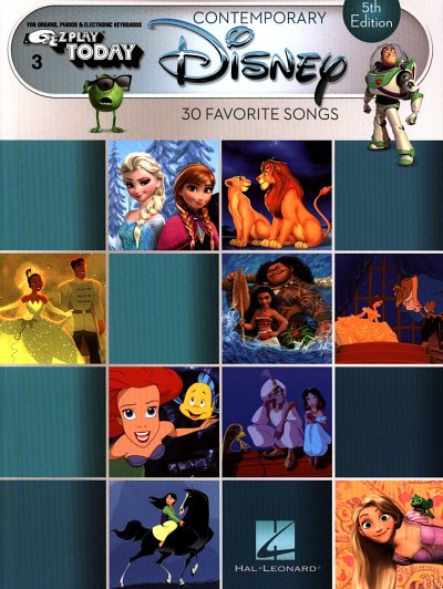 E-Z Play Today 3: Contemporary Disney (5th Edition)