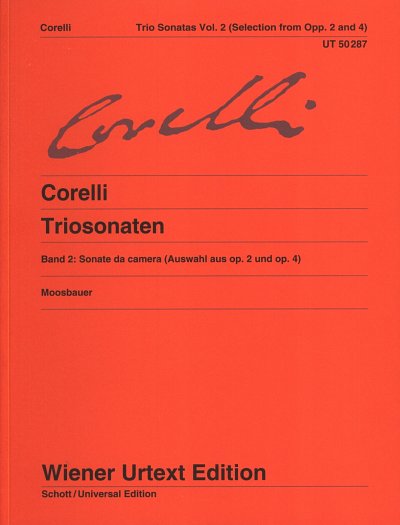 A. Corelli: Triosonaten 2, 2VlBc (KlavpaSt)