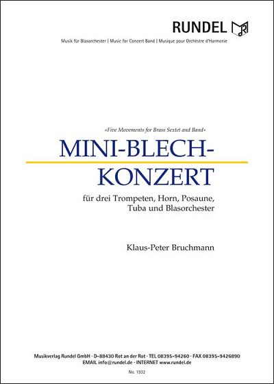 Klaus-Peter Bruchmann: Mini-Blech-Konzert